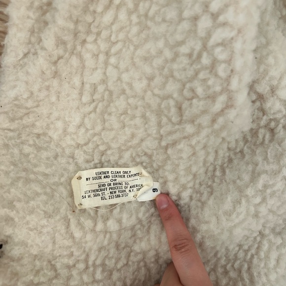 Vintage Orange Penny Lane Suede Jacket - Picture 2 of 7